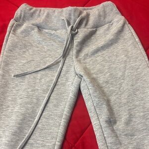 SHEIN Heather Gray Kids Sweatpants